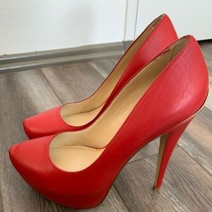 Aldo red heels